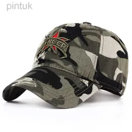 Ball Caps Высококачественная крышка Ranger Mens Вышивка бейсболки бейсболки USA Army Army Camouflage Hat Snapback Caps Cotton Регулируемая шляпа 24327