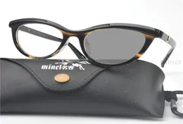 Sonnenbrille Übergang Pochromic Lesebrille Frauen Punkte für Leser in der Nähe von Weitsicht Katze kann schauen und zu FML16864664