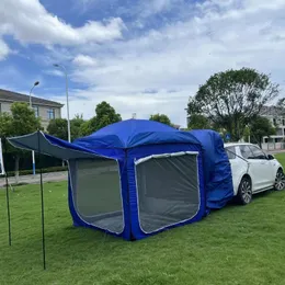 Tende e ripari Tenda per bagagliaio posteriore Anti-zanzara SUV a prova di pioggia Fuoristrada Tenda da campeggio esterna per auto Tenda laterale completamente automatica