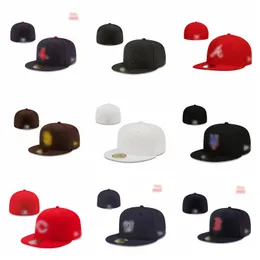2024 Men's Baseball Dodgers Fitted Size Hats LA Snapback Hats World Series White Hip Hop SOX Sport Caps Chapeau Stitch Heart size 7-8