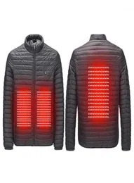 Utomhus Tshirts Electric USB uppvärmd Vest Men Waistcoat Woman Coat Thermal SoftShell Jacket Värmning19733660