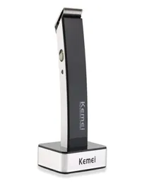 Kemei Waterproof Hair Clipper Trimmer Rakning Skär Skägg Razor Justerbar klippkam Kurslängd Kontrollhjul3518334