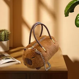 الرباط capybara bag bag bag brage عيد ميلاد هدايا عيد الميلاد لينة دافئ سيدات مضحكة لعطلة المواعدة الخريف اليومية التنقل اليومي