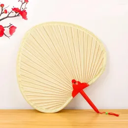 装飾的な置物マニュアル手作りの手織りされた中国スタイルの夏の竹織りの手ファンストローホームデコレーションパームリーフ