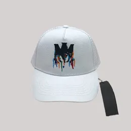 Modedesigner hatt justerbar storlek broderi klassiska gula bokstäver monterade kepsar män fast mönster blandad färg gata tidvatten baseball cap kvinnor trendiga hj086 c4