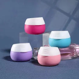 Storage Bottles Silicone Multi-purpose Boxes With Lid Cream Small Objects Holder Mini Round Box