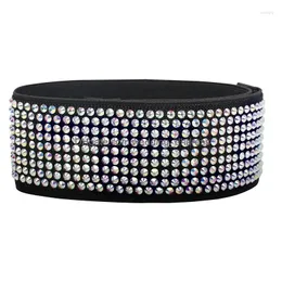 Dancewear Accessories Stage Wear Latin Dance Belt Female Professional Disume With Drill Modern Girdle Drop Delivery Wedding Party DHMDB