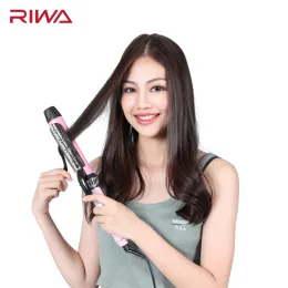 Ferros aikin riwa feminino onda grande modelador de cabelo 5 velocidade ajuste temperatura 38mm ferro curling ferro molhado seco ferramenta estilo cabelo rb8338