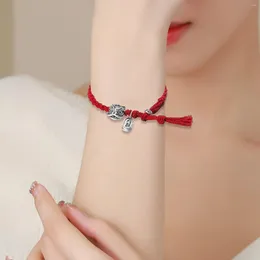 Charme Pulseiras Mulheres Pulseira Leão Dança Moda Jóias Cabeça de Dança Chinesa para o Dia das Mães Pai