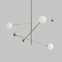Kronleuchter Nordic Minimalist Wohnzimmer Esszimmer Einfache Moderne Sphärische Molekulare Lampe Eisen Kreuz Linie Kronleuchter Beleuchtung