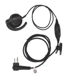 Walkie Talkie Vox Headset för Motorola Mag One A6 Q5 CP110 CT125 EP350 GP2000 RDU2021 Radio Earpiece Flexibel öronbud Montektor6524621