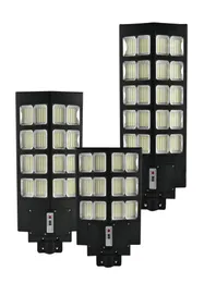 Lampioni stradali solari a LED da 1000 W 800 W 600 W Lampade a batteria da esterno dal crepuscolo all'alba con sensore di movimento per parcheggio garage 9264045