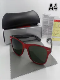 WholeHigh quality Brand Designer Fashion Men Sunglasses UV400 Outdoor Sport Vintage Women Sunglasses Retro Eyewear With box a1356558