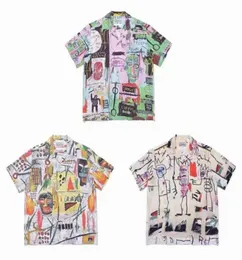 2021ss WACKO MARIA Hawaii Shirt Men Women 11 Quality Summer Style Digital Printing Top Tees3945816