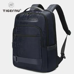 Tigernu Mens Backpack 23L Waterproofowy wodoodporny 156 LAPTOP TORBS COLLEGE TRACE School Plecaks Men Retro Series 240323