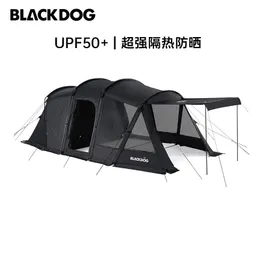 Туннельная палатка Blackdog, оборудование для кемпинга на открытом воздухе, одна комната, один зал, утолщенная защита от ливней