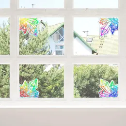창문 스티커 정적 창 새 조류 충돌로부터의 접착제- 십대 소녀를위한 히트