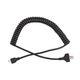 Spoons 8 Pin Replacement Speaker Mic Cable Microphone Cord For Kenwood TK-868G TK-768G TK-862G TK-762G TM-271A TM-471A TK-760 Radio