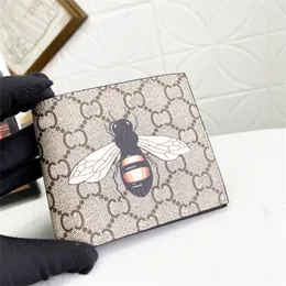 أزياء Ophidia حاملي البطاقات الصغيرة حقيبة محفظة مصممة نسائية غرافيتي جلدية عملة العملة المعدنية المحفظة الرئيسية