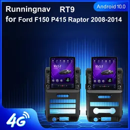 9.7 "Ford F150 P415 Raptor 2008-2014 Tesla 유형 자동차 DVD 라디오 멀티미디어 비디오 플레이어 내비게이션 GPS No DVD CarPlay Android Auto의 새로운 안드로이드