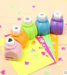 Circle Flower Punch DIY Craft Hole Puncher 어린이 수제 공예 선물 선물 스크랩북 종이 커터 커터 스크랩북 펀치 엠보싱 장치 1302501