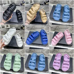 (Premino) Donne sandali Sandali Velcro Tape Fashion Platform Sliper Summer Girls Gingham Beach Slides Sandals Nuovo