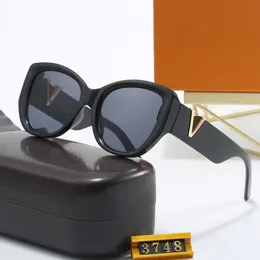 Designer occhiali da sole classici occhiali da sole da sole da sole da sole da sole goggle adumbrale a 6 colori occhiali con scatola