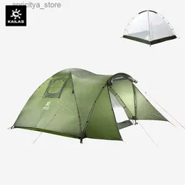 Namioty i schroniska Kailas Star Light III Oddychający Ultra Light Camping Tom odpowiedni dla 3-4 osób podwójnie warstwowy wodoodporny namiot pieszczący na zewnątrz KT220321224327