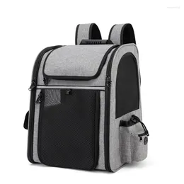 Cat Carriers Pet Supplies Out Puppy Backpack Expandable Bag Foldable Dog Large Capacity Breathable Portable