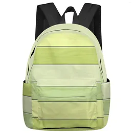 Mochila Grão De Madeira Doces Verde Mulheres Homem Mochilas À Prova D 'Água Escola De Viagem Para Estudante Meninos Meninas Laptop Book Pack Mochilas