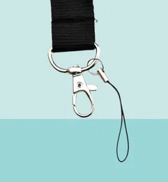 Moda deishgn anahtarlıklar 25mm genişliğinde moda kayışı kıyafetler erkek kordon pembe, iPhone 13 çanta için anahtarlık altında pembe çıkarılabilir