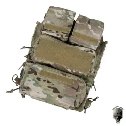 Bags TMC Tactical Zip On Panel Pouch W/ Mag Pouch NG Version for AVS JPC2.0 CPC Vest MOLLE Bags 3107