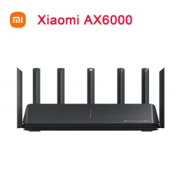 أجهزة التوجيه الأصلية Xiaomi Ax6000 Aiot Router 6000mbs WiFi6 VPN 512MB Qualcomm CPU Desh Defeater Offect