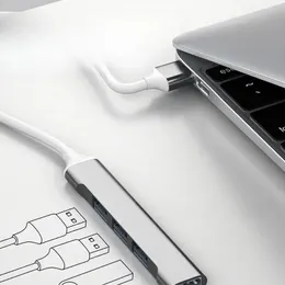 2024 USB C HUB 3,0 тип C4 порт мульти-разветвитель адаптер OTG для Xiaomi Lenovo Macbook Pro 13 15 Air Pro ПК компьютерные аксессуары