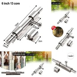 2024 Stainless Steel Door Latch Lock Garden Gate Bolt Safety Lock Home Hardware Window Catch Lock Left And Right Door Bolt