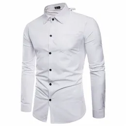 Neue 2022 Frühling Herbst vor und nach übertriebenen einzigartigen Doppelkostümen Männer, die Lg-Sleeved Reversible Dr Shirts Männer tragen r0G0 #