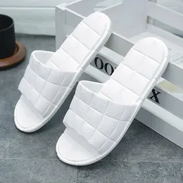 Slippers Men's Summer EVA Soft Bottom Cloud Fashion Lightweight Bathroom Anti-Slip Men Flip Flops Male Shoes Summer Hot With Box