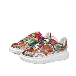 Casual Shoes BATMO 2024 Arrival Fashion Snake Skin Causal Men Male Genuine Leather Womempdd41