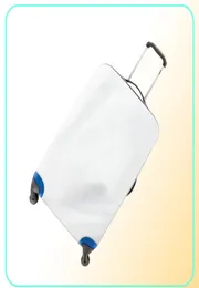 Kits de higiene pessoal 4 tamanhos 1832 polegadas Acessórios de viagem personalizados à prova d'água Spandex Capa de bagagem em branco Caso de impressão por sublimação para Su4099091