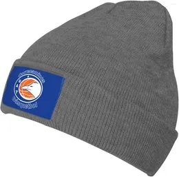Береты Correcaminos-Uat-Basketball Unisex Skull Cap Beanie Hat Вязаная теплая черная шапка