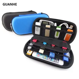 Fall Guanhe HDD Digital Gadget Travel Storage Bag for U Disk, USB Data Cable, SD Card, Phone, Electronic Extern Drive Bag