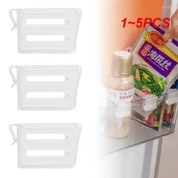 Kök lagring 1-5 st kylskåpspartition utdragbar matställ plastdelare splint tillbehör
