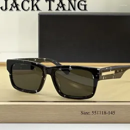 Sunglasses Vintage Square Man Woman Driver Shades Male Sun Glasses Fashion Gradient Acetate Frame Outdoor Masculin