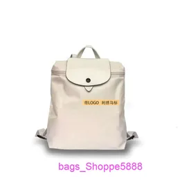 Källa High Ruiqing Bag 70th Double Shoulder Nylon Book Waterproof Folding Casual Lightweight Ryggsäck Trend