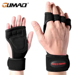 Weightlifting Training Gloves for Men Women Fitness Sports Body Building Gymnastics Gym Exercise Hand Wrist Palm Protector Glove 240322