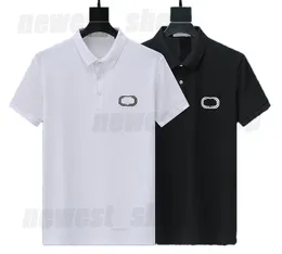 2024 Designer Brand Mens Polo T-shirt Dress Tshirt Casual Turndown Collar Striped Patchwork Badge Classic Embroidery Letter Slim Fit Geometry Tee Women XXXL 3XL