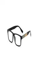 Elegante Plaid Sonnenbrille Brief Druck Gläser Designer Frauen Temperament Quadrat Brillen Festival Geschenk Mit Box1099923