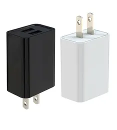 USB-Adapter Wandladegeräte Schnellladung für Smartphone Moblie Phone Us Eu Plug Ladegerät Reiseladegerät Kopf Digitaladapter1148895