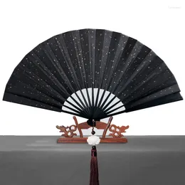 Decorative Figurines Handwritten Custom Folding Fan Hanfu Men's And Women's Chinese Style Su Domineering Portable