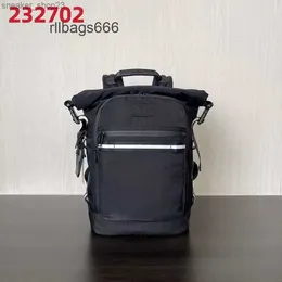 Nylon Travel Alpha Quality Fags Bag 2024 Tuumis Tuumii High Business Functional Men Designer Packs Packs Mens Backpack Pack Limited Mens Roll Top 232702 5HFS